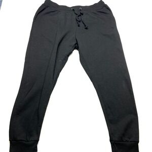 Akademiks Lounge Pants Mens 4XL 39x31 Black Joggers Drawstring Running High Rise